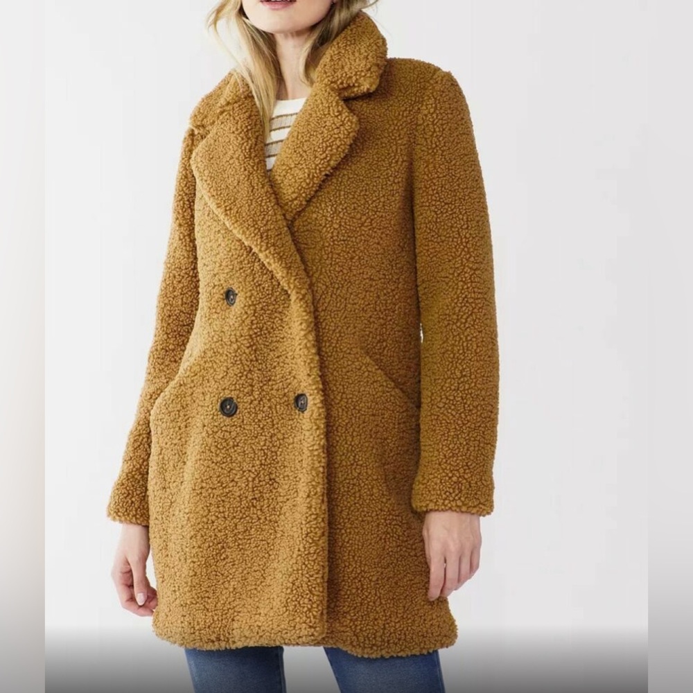 9West Teddy Trench Coat